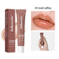 Summer Lip Balm Moisturizing Mirror Lip Gloss Lip Vanilla Mint Iced Coffee Cake Smell Lipstick Transparent Lip Oil  Makeup