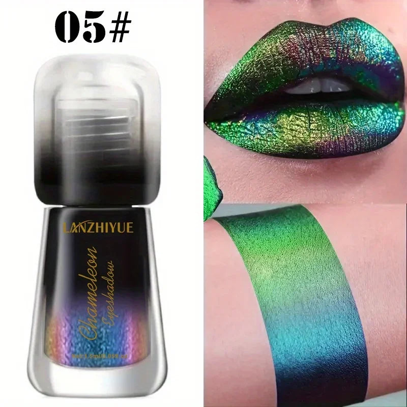 Chameleon Liquid Eyeshadow Pearl Burst Monochrome Metal Eyeshadow Liquid Eyeshadow