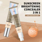 Ocheal 30g CC Cream Foundation Waterproff Concealer Moisturizing Sunscreen Liquid SPF 50+ Long Lasting Brightening Makeup Primer