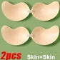 Invisible Strapless Adhesive Stick Bra Breast Tape Push Up Bras Women Lingerie Seamless Silicone Nipple Covers Bralette Pasties
