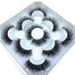 AMSDCN 5 Pairs 3d Mink Dramatic Volume Lashes Bulk Faux Thick Long Wispy Natural Mink Lashes Pack Short Wholesales Natural False