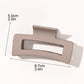7Pcs 3.4" Medium Square Hair Claw Clips for Women Thick Thin Hair,Strong Hold Matte Banana Jaw Clips Hair Accessories