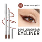 12 Colors Eyeliner Pencil Long-lasting Wear Waterproof Smudge-proof Smooth Precise Application Smokey Eyeliner Pencil Makeup