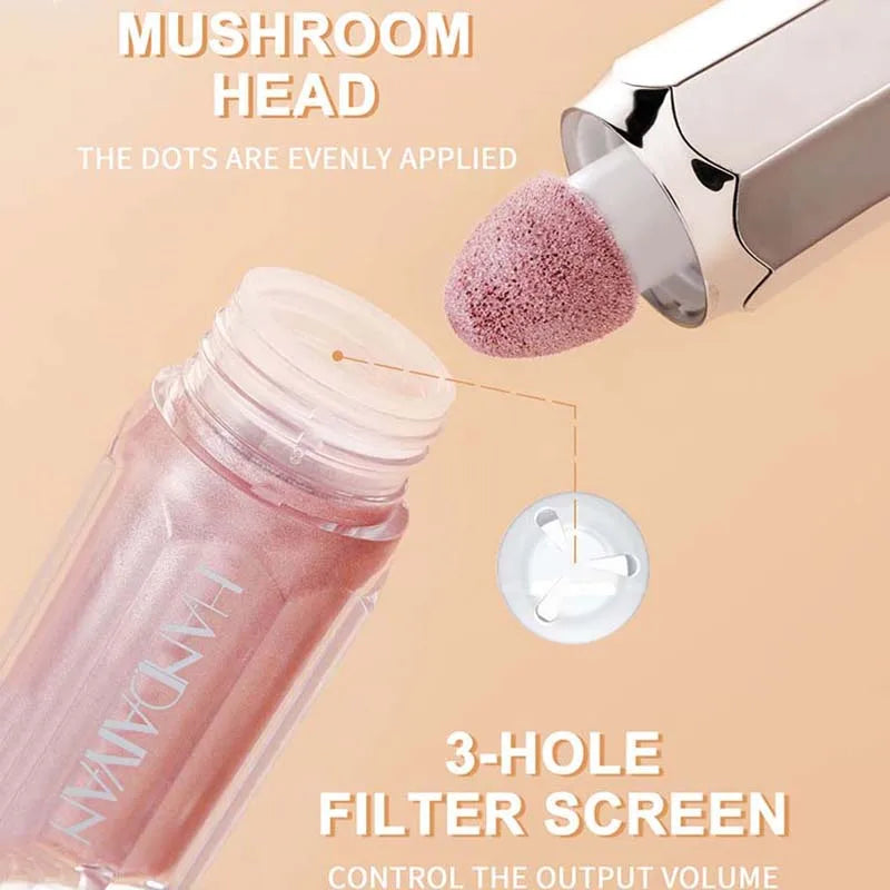 Facial Body Liquid Highlighter Contouring Brightening Makeup Long Lasting Shimmer Moisturizing Highlight Eyeshadow Blush Liquid