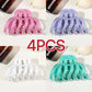 1/4PCS Octopus Silicone Claw Clip,Super-safe Head Protection,Banana Clip,Soft Flexible Jaw Clip for Women Hair Accessory