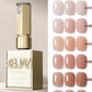 1/6Pcs 15ml Jelly Ice Nude Peelable Polish, UV/LED - set, Formaldehyde - free. Oval, Glossy. Good for Salon & DIY