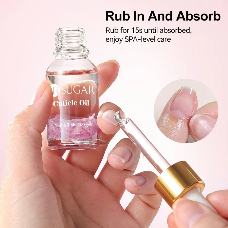 UR SUGAR 15ml GEL Cuticle Remover Gentle Nail Cuticle Oil Softener Liquid Nail Art Treatment Manicure Repair Care Tools Kit