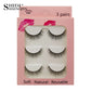 Faux Cils 3 Pairs False Eyelashes Natural Long 3D Mink Lashes Soft Fluffy Wispy Handmade Fake Lashes Eye Makeup Tools Maquiagem