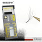 SEEDEW Wispy W Shaped 5D Eyelash Extension Premade Volume Fans False Eyelashes Natural Soft Lashes
