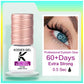 KODIES GEL Extreme Hold Eyelash Glue Professional Lash Glue Extensions Supplies 0.5 Sec Black 8-9 Week Retention Adhesive Bonder
