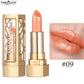 12 Color Gold Tube Lipstick Matte Pearlescent Glitter Shiny Velvet Lipsticks Red Brown Waterproof Lasting Solid Lip Gloss Makeup