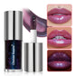 Purple Lip Gloss Moisturizing Mirror Water Gloss Solid Color Lip Gloss Film Forming Non Filling Gloss Lipstick