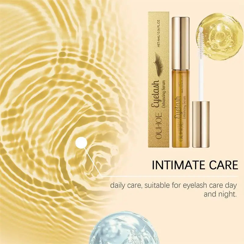 Natural Eyelash Growth Serum 7 Days Eyelash Enhancer Longer Liquid Fuller Thicker Curling Lash Treatment Eye Care Product Makeup