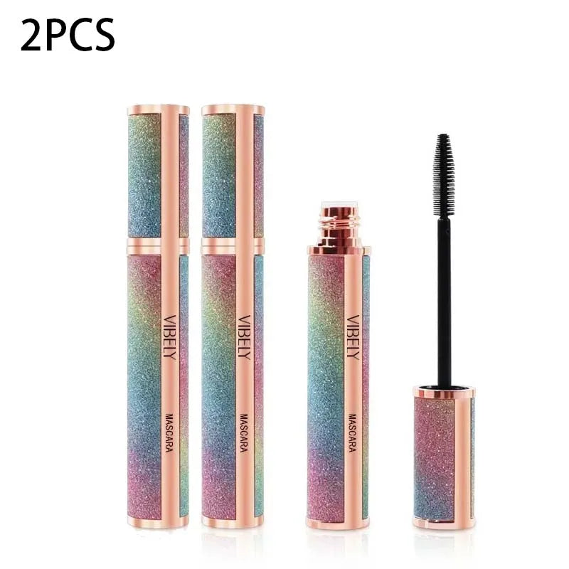 4D Starry Sky Mascara Makeup Lengthening Eyelash Extension Waterproof Fast Dry Long-wearing Lasting Mascara Big Eyes Cosmetics