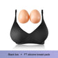 Women's Silicone Fake Boobs Form Underwear 2-In-1 Fake Breasts With Bra For Breast Enlargement Pad Chest Becomes Big
