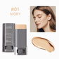 Stick Foundation Balm Serum Boosted Skin Tint Foundation Stick Smooth Plumper Hight Coverage Travel Bronze Foundation Stick Make