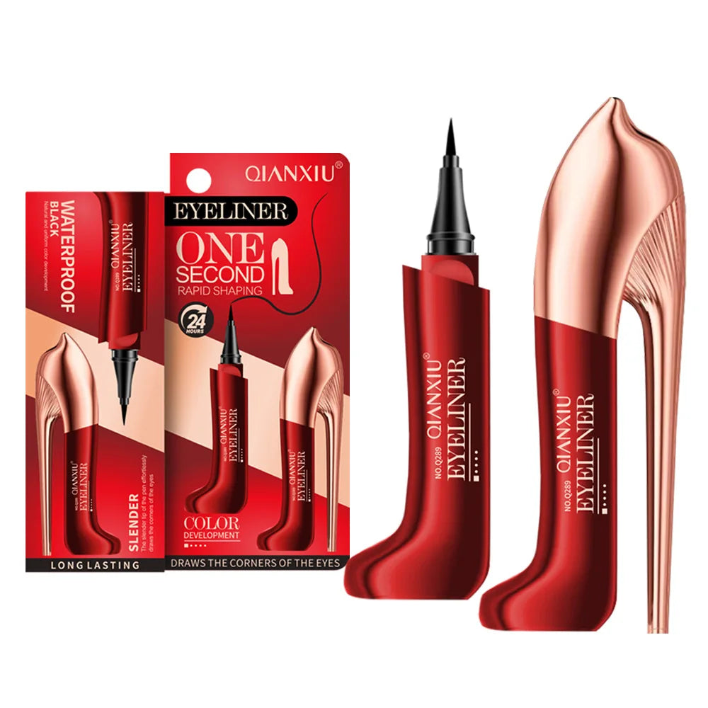 High-heeled Shoes Come with A Black Eyeliner Pen, Which Is Waterproof, Sweat-resistant and Does Not Smudge The Eyeliner.