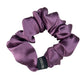 100% Pure Mulberry Silk Large Scrunchies Elastics Bands Hair Ties Gum Ropes Ponytail Holders Hair Accessories for Women Girls