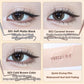 VEECCI Eyeliner Pencil Double-ended Built-in Blade Brush Color-locking Long-lasting No Smudging 50mg Eye Makeup Cosmetics