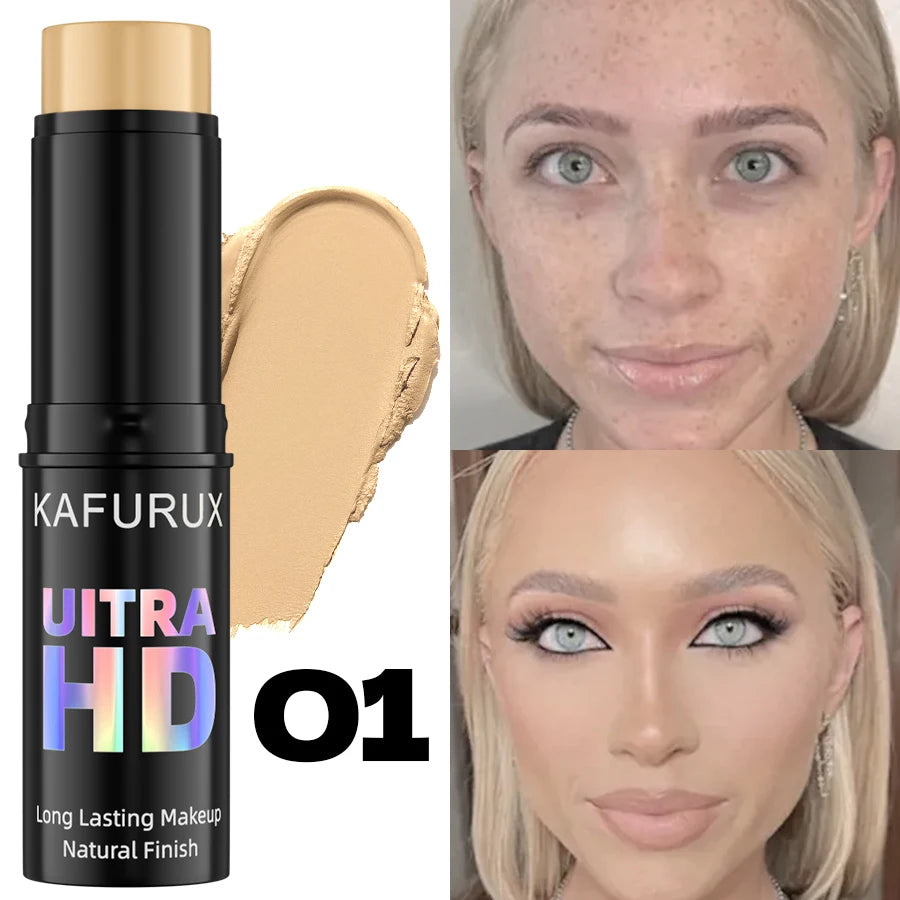 1PC Face Foudation Concealer Stick Long Lasting Dark Circles Corrector Contour Concearler Pen Korean Makeup for Women Face Cosme