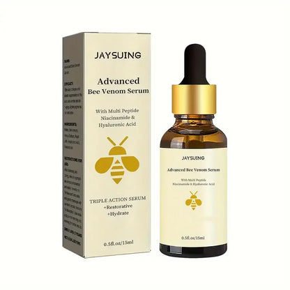 1/2/3pcs Advanced Bee Venom Serum Moisturizing Anti Aging Reduce Fine Line Damaged Skin Repair Facial Cream Nourishing Skin Care