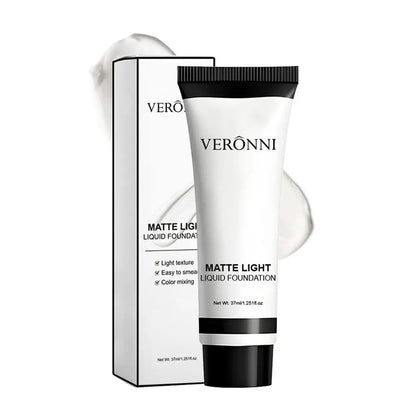 Foundation Blending Liquid Toner Matte Light White Liquid Foundation Blending Pure White Brightening Makeup For Cosplay Festival