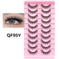10 pairs Natural Lashes Manga Full Strip Lashes Makeup Bulk Wholesale Dropshipping Eyelash Extension Lashes Anime False Eyelash