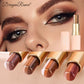 3-color Pearly Eyeshadow Stick Waterproof Metallic Glitter Eye Shadow High Pigmented Shimmer Eyeshadow Highlighter Makeup Stick