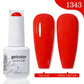 Arte Clavo 15ml Rose Red Pink Color Gel Nail Polish Autumn Winter Hot Sale Long Lasting Soak Off For Manicure Nail Art Gel