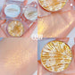 WODWOD Highlighting Powder Pearlescent Fine Mashed Soft Texture Non-flying Powder Brightening Long-lasting Highlighter Palette