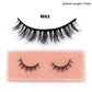LEHUAMAO Maquiagem Short Natural Soft Mink Lashes Volume Fluffy Wispy Lashes 12mm-15mm False Eyelashes Eyelash Extensio Makeup