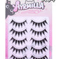 10 Pairs Natural Eye Lashes Faux Mink Eyelashes Winged End Eye Elongated Eyelashes Natural Long Manga Lashes Fake Lashes Makeup