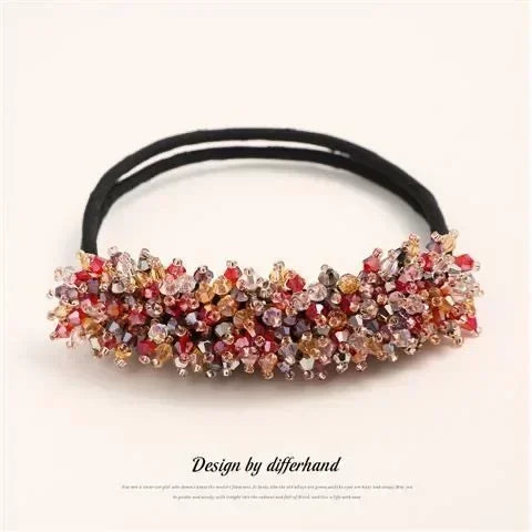 Korean Fashion Crystal Pearl Updo Hair Clips Elegant Braid Hair Barrettes Headwear Girls Women Hair Accessories