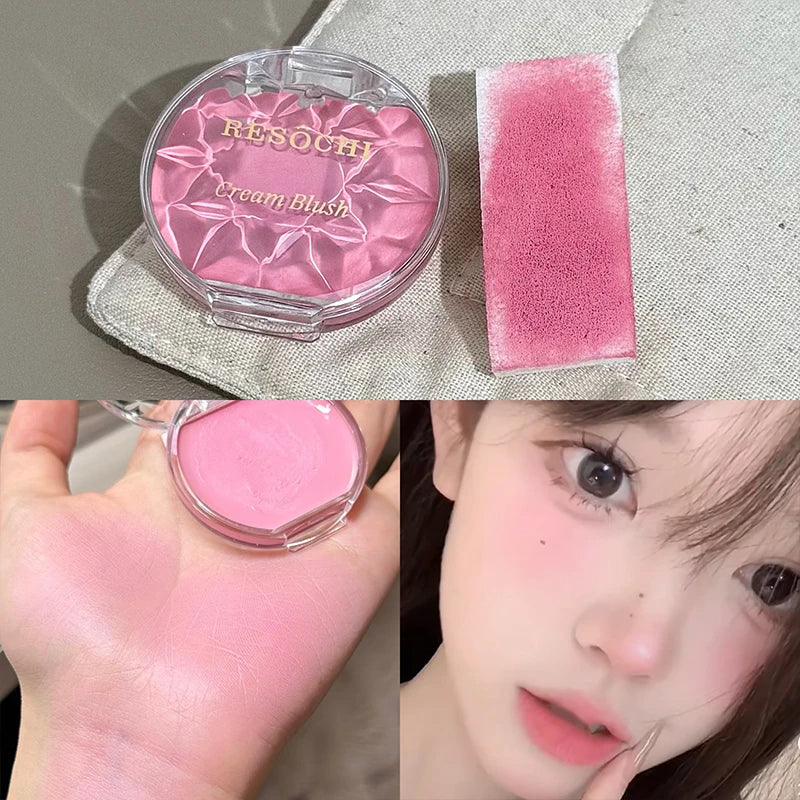 Light Blush Cream Moisturizing Matte Vitality Moisturizing Whitening Brightening Pigmented Natural Rouge