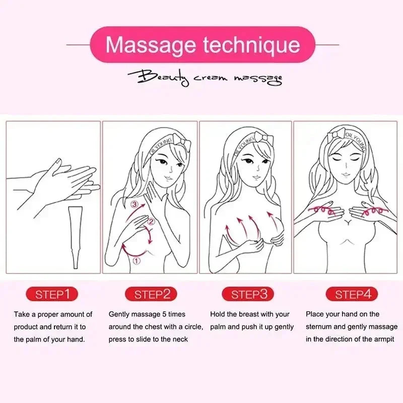 Natural Breast Enlargement Cream Lift Firm Breast Improve Sagging Massage Chest Rapidly Growth Breast Enlarge Breast Body Care