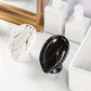 Ceramic self draining water and fertilizer soap rack, marble appearance, leaf shaped soap tray, easy to clean bathroom