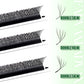 FADVAN 3D/4D/5D W Shaped Double Tips Eyelashes Extensions Natural Softlight Volume Fanning Lashes 0.07 Curl C D Black Eyelashes
