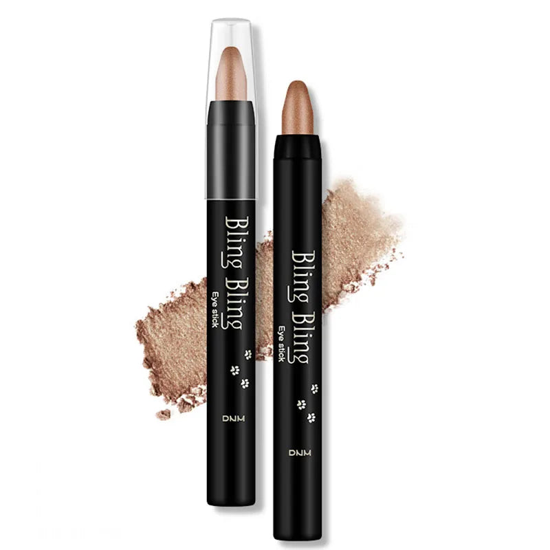 Waterproof Pearlescent Eyeshadow Pencil Stick 16 Colors Lasting Glitter Shimmer Eye Shadow Pen Eyeliner Stick Eyes Makeup Tools