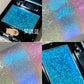 Coldnwild Monochrome Gradual Eye Shadow Chameleon Glitter Highly Pigmented Blue Purple High Concentration Optical Eye Makeup