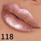 19 colors glitter lipstick hydrating red pink sparkling shine lip color highly pigmented lip tints metallic finish lip makeup