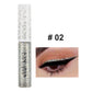 HANDAIYAN 12 Colors Shiny Eye Liners Pigment Silver Rose Gold Color Glitter Liquid Eyeliner Metallic Colorful Makeup For Women