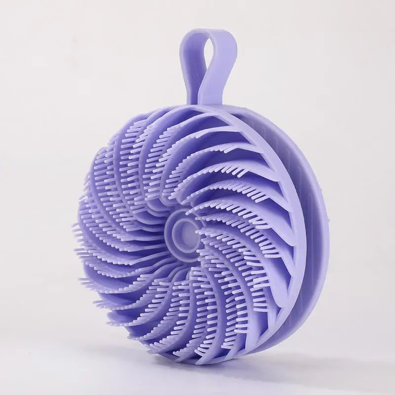 Body scrub, skincare and bath tools, soft silicone body scrub, scalp exfoliating, non irritating shower gel massager