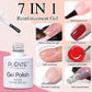 PUENTE Pearl Color Builder Nail Gel Polish Hema Free Shell Thread Glitter Nail Extension Semi-Permanent Construction Gel Varnish