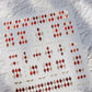 1pcs White 5D Pearl Lace Wave Lines Nail Art Stickers Elegant Exquisite Nail Decoration Decals DIY Self Adhesive Transfer Slider