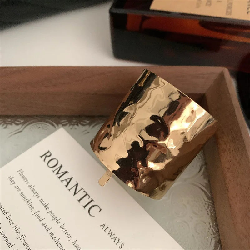 New Korea Bohemia Design Metal Concave and Convex Craft Hair Buckle Retro Clip Hair Clip Fashion Metal Headwear Accessories