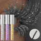 1pc Diamond Shine Waterproof Volume Curl Mascara Glitter Snow Effect,Smudge-proof  Eye Makeup for All Skin Types Women Cosmetics