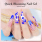 LIMEGIRL 15ML Clear Blooming Gel Polish UV Soak Spread Marble Nail Polish Gel Paint Applicable Nail Art Design Gel