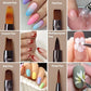 9PCS Nail Art Brushes Professional Nail Art Painting Pen Liner DIY Brush for Nail Art Design Manicure Tool Brown and Gray