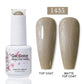 Clou Beaute Glitter Gel Nail Varnishes Winter Color Sparkling Sequins Soak Off UV LED Varnish Nail Art Decoration Base Top Coat