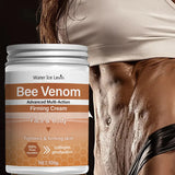 Bee Venom Firming Abdominal Cream - Plant-Based, Moisturizing and Moisturizing Contains Hyaluronic Acid Suitable for All Skin Types, Gentle for Sensitive Skin, Turmeric Skin Care